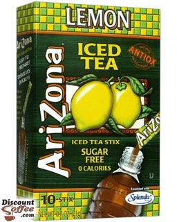 AriZona Lemon Sugar Free Iced Tea for Bottled |