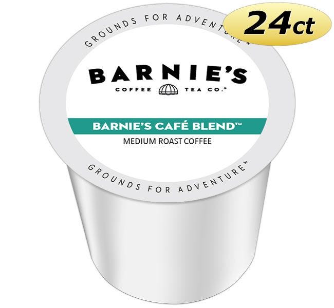 Barnie’s Cafe Blend Medium Roast Coffee | Barnie’s Coffee Kitchen, Keurig® K-Cup® Coffee Maker Compatible