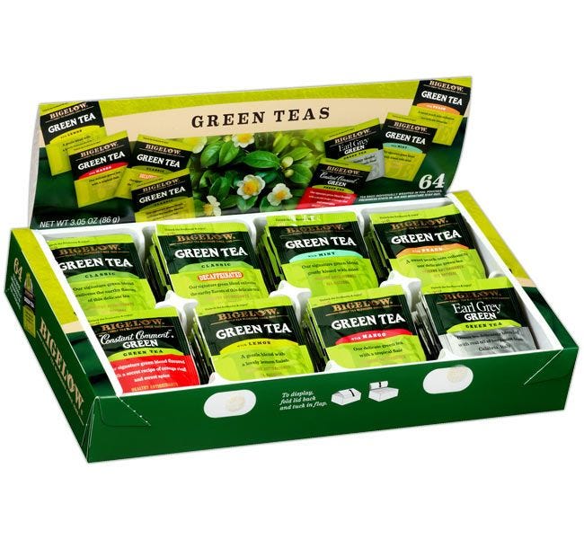 Peach Mango Green Tea, 40 Tea Bags