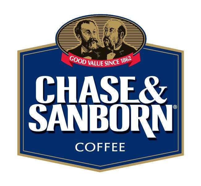 Chase and Sanborn | Regular Coffee, Medium Roast 100% Arabica Gourmet Office Coffee, Ground 42 ct. Case.