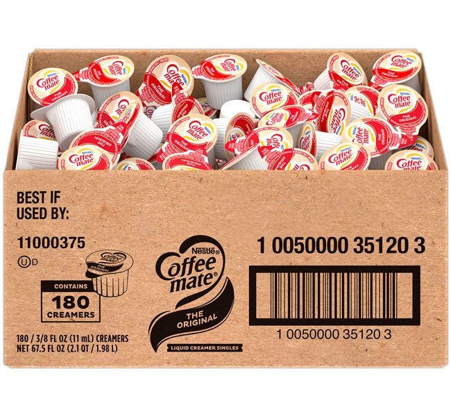 Coffee Mate Creamer, Non Dairy, The Original 32 Fl Oz, Creamers