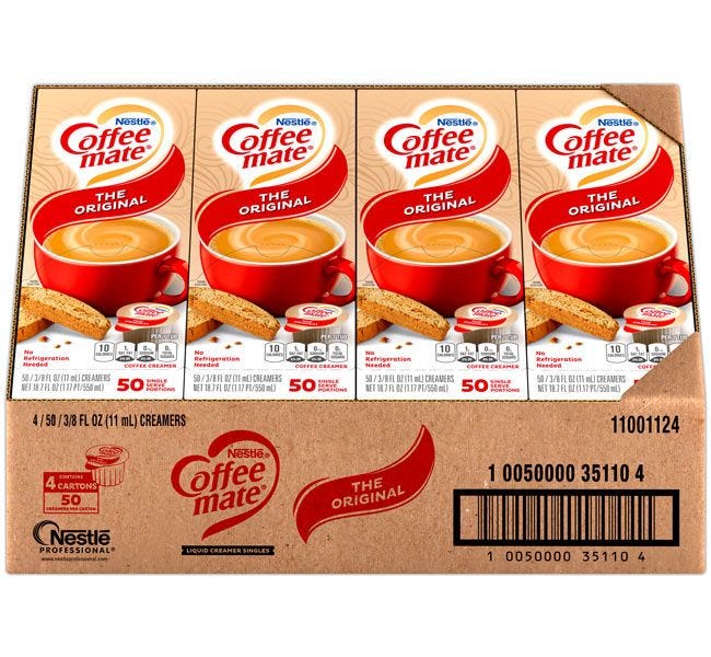 Nestle Coffee-mate 11 Assorted Liquid Creamer Flavors