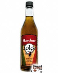 Dolce Gourmet Flavored Hazelnut Syrup