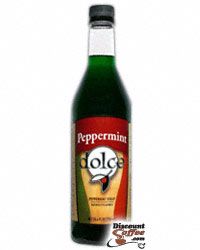 Dolce Gourmet Flavored Peppermint Syrup