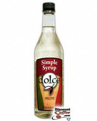 Dolce Gourmet Flavored Simple Sweetner Syrup