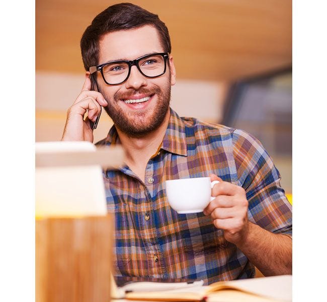 Drinking Sugar Free Hazelnut Flavored Coffee, Add Low Calorie Coffee-mate Creamer to Your Cup, No Trans Fat.