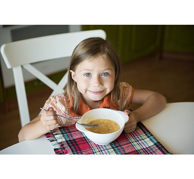 Eating Chicken Noodle Soup Bowl Cup | Lipton Chicken Noodle Cup-a-Soup for lunch, snack, meals.