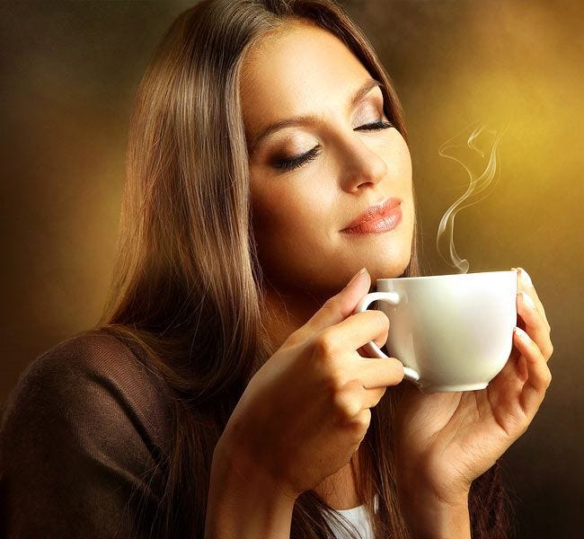 A warm cup of Café Bustelo Espresso has an alluring morning aroma. 