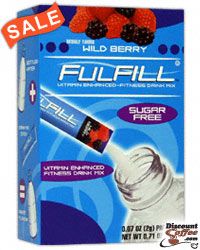 Wild Berry FulFill Sugar Free Fitness Stix - Bottled Water