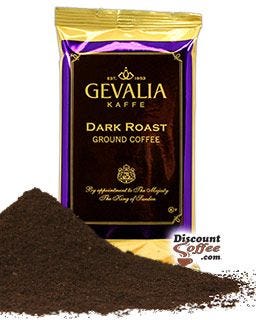 Guests will love full-bodied flavor of Gevalia Dark Roast Ground Coffee.