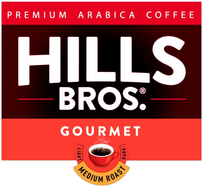 Hills Bros. Gourmet Coffee | 100% Arabica, Medium Roast Ground Coffee Pods