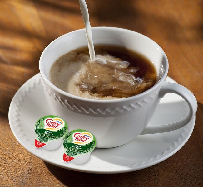 Irish Creme Coffee-mate Creamers | Nestle Shelf Stable Non-Dairy Creamers, Gluten Free, Lactose Free