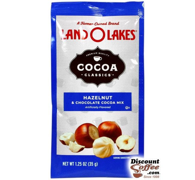 Hazelnut & Chocolate | Land O'Lakes Hot Cocoa Mix