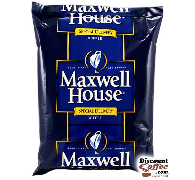 Maxwell House Special Delivery (Filter Pack) Coffee - 42 / Case