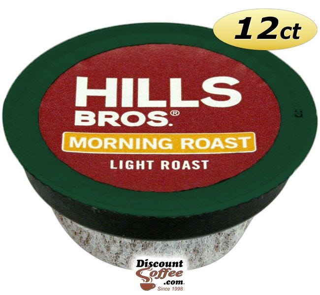 Morning Roast Coffee Pod | Hills Bros Light Roast K-Cup® Single Serve Pods