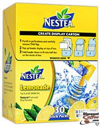 Nestea Lemonade Mix for Bottled Water. Summer Tangerine, Citrus, Mixed Berry | DiscountCoffee.com