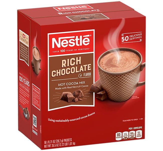 Single Serve Hot Chocolate Mix