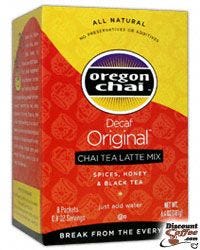 Decaf Original Oregon Chai Tea Latte Mix