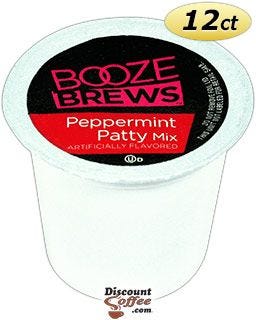 Peppermint Patty Single Serve Cup | Booze Brews Peppermint Schnapps Cocktail Drinks