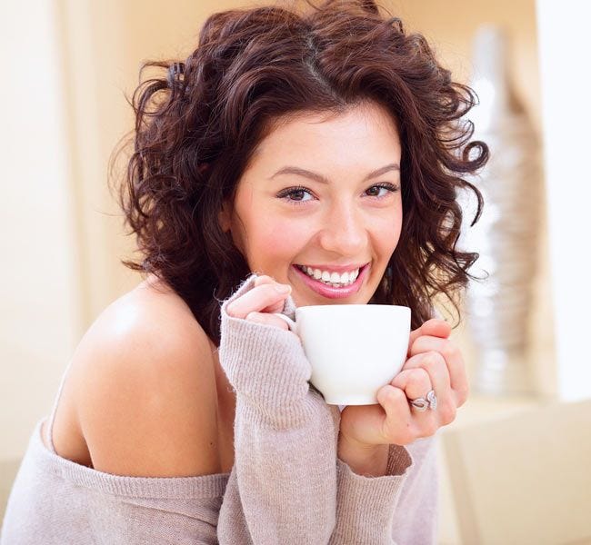 Smile! White Bear Decaf House Blend delivers antioxidant benefits of coffee without caffeine.