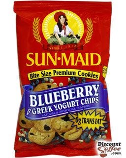 Sun-Maid Cookies Blueberry Greek Yogurt Chips