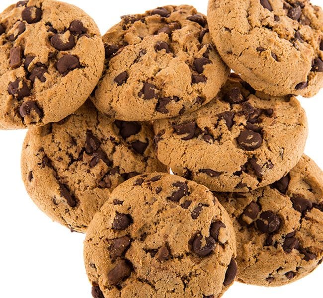 Ghirardelli Chocolate Chips, Biscomerica Sweet Serenity Bite Size Premium Cookies 2 ounce 