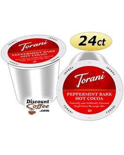 Torani Peppermint Bark Hot Cocoa 24 count boxes | Gourmet Flavored Hot Chocolate, Holidays, Christmas