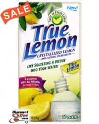 True Lemon 20 ct. Box - 100% All Natural Crystallized Lemon