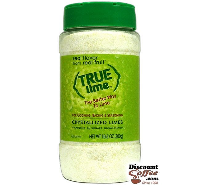 True Lime 10.6 oz. Shaker | Foodservice Lime Juice Substitute for Restaurants, Kitchens, Buffets, Cooking, Baking, Seasoning, Recipes.