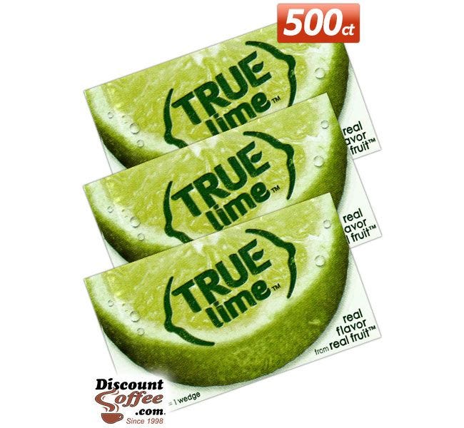 True Lime 500 Foodservice Packets | Crystallized Lime Juice Substitute, Bars, Mixed Drinks, Beverages, Restaurants, Buffets.