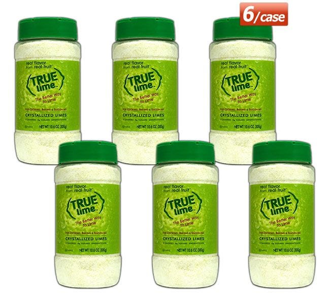 True Lime Foodservice Shakers 6 ct. Case | Restaurant Kitchen Chefs Season, Cook, Bake with Natural Fresh Squeezed True Lime Juice Flavored Seasoning.