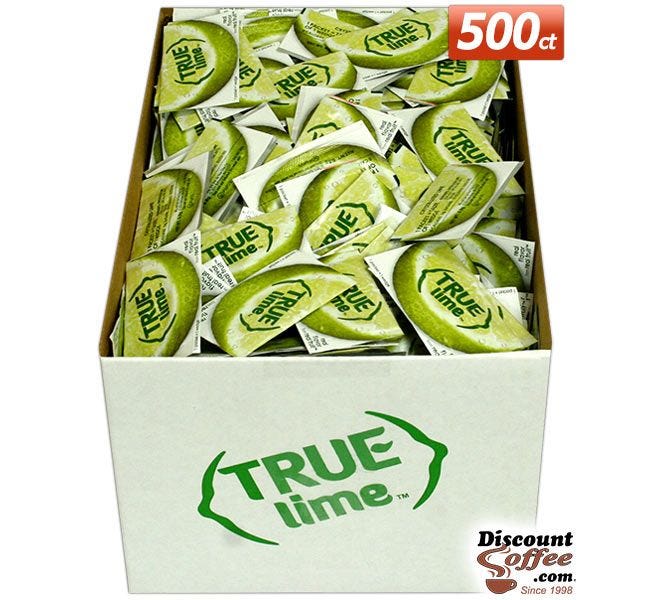 True Lime Packets 500 ct. Foodservice Bulk Case | Restaurants, Bars, Kitchens, Juice Recipes, Cooking, Baking.