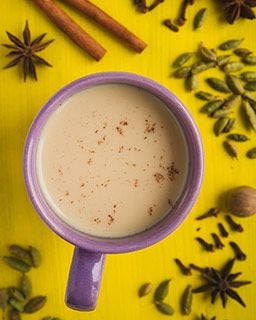 Vanilla Chai Tea Latte Cup | Oregon Chai Vanilla Latte, Black Tea, Spiced Chai