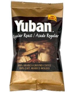 Hot, freshly brewed Yuban Bold Coffee delivers balanced full-bodied flavor. 100% ground Arabica!