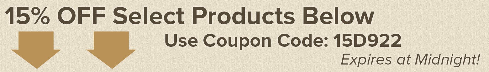 Discount Coffee 15% Off Coupon Code, 15D922, Expires Midnight. Save on select products below, while they last.